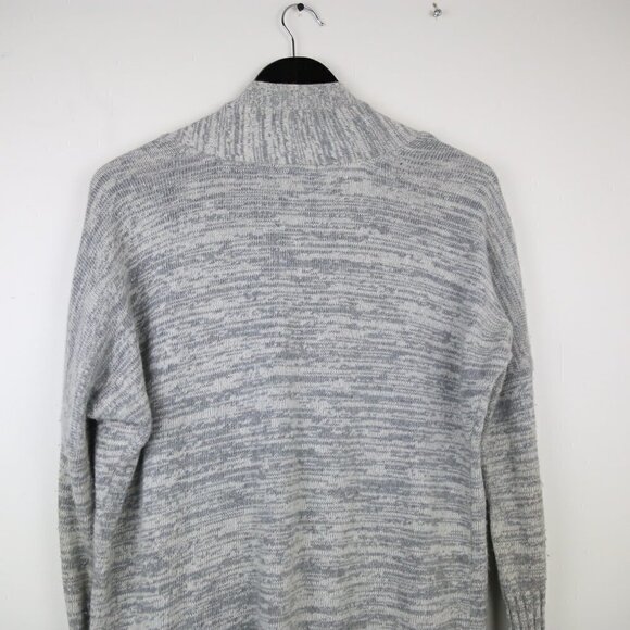 Aritzia Talula Lenox Cashmere Blend Marled Grey Cardigan Size Small - Picture 7 of 7